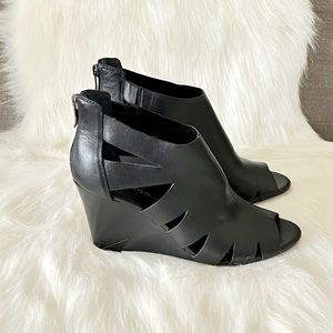 Sole Society Caged Wedge Sandals